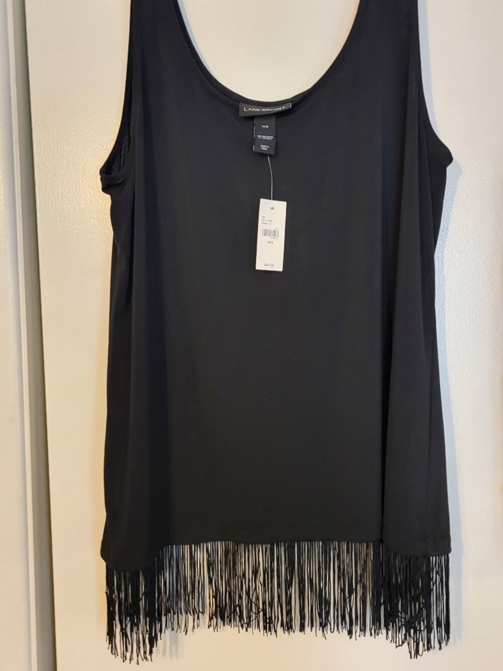 Sexy & sleek fringe tank